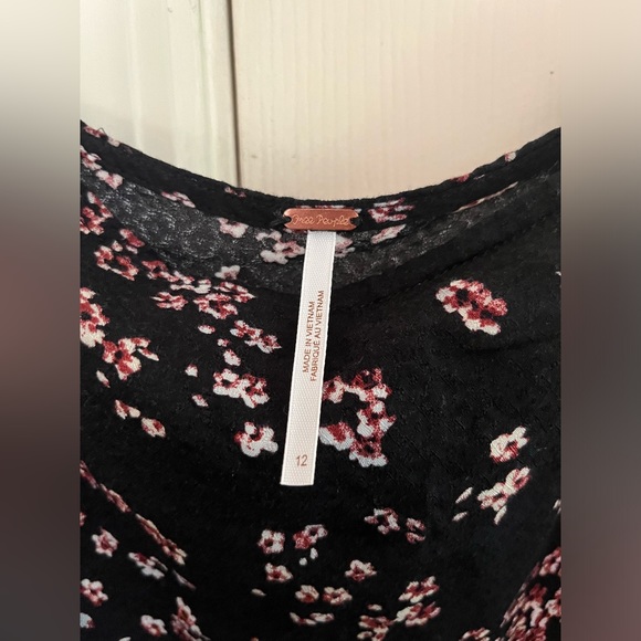 FREE PEOPLE - MIDI HANKER-CHIEF SKIRT - Picture 2 of 2